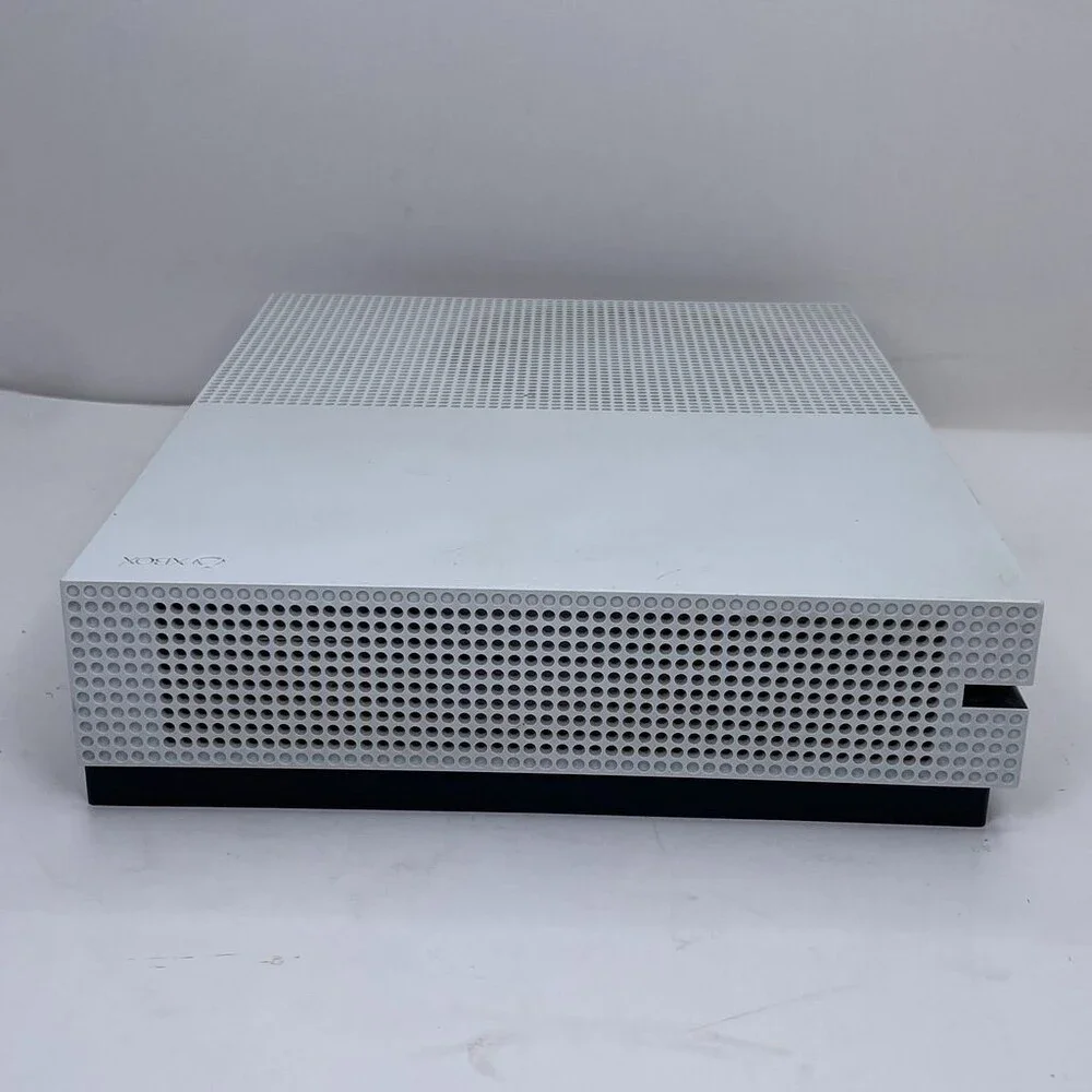White Microsoft Xbox One S 1681 1TB Home Gaming System Console Only